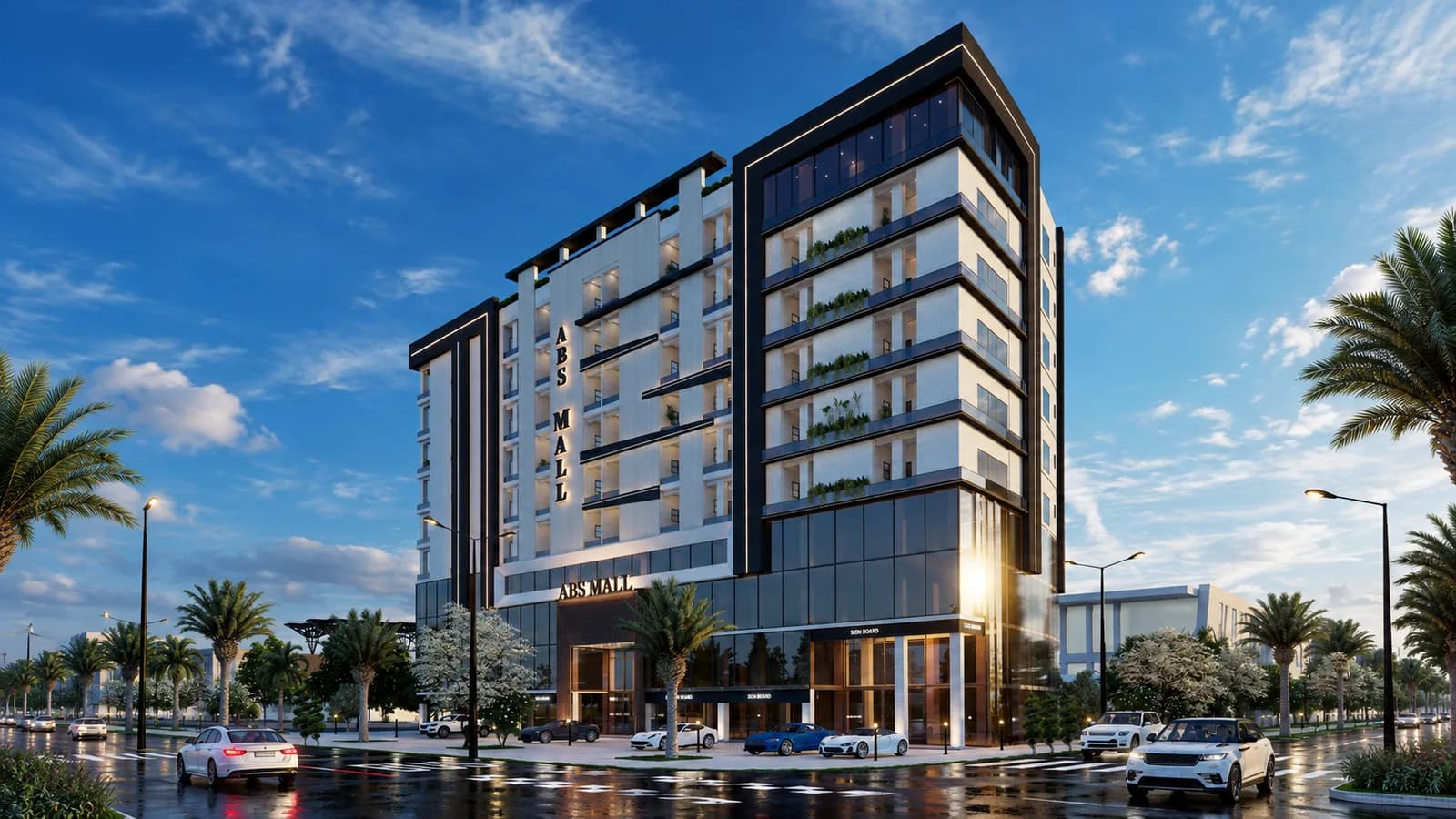 ABS Mall & Residency - 1 rendering